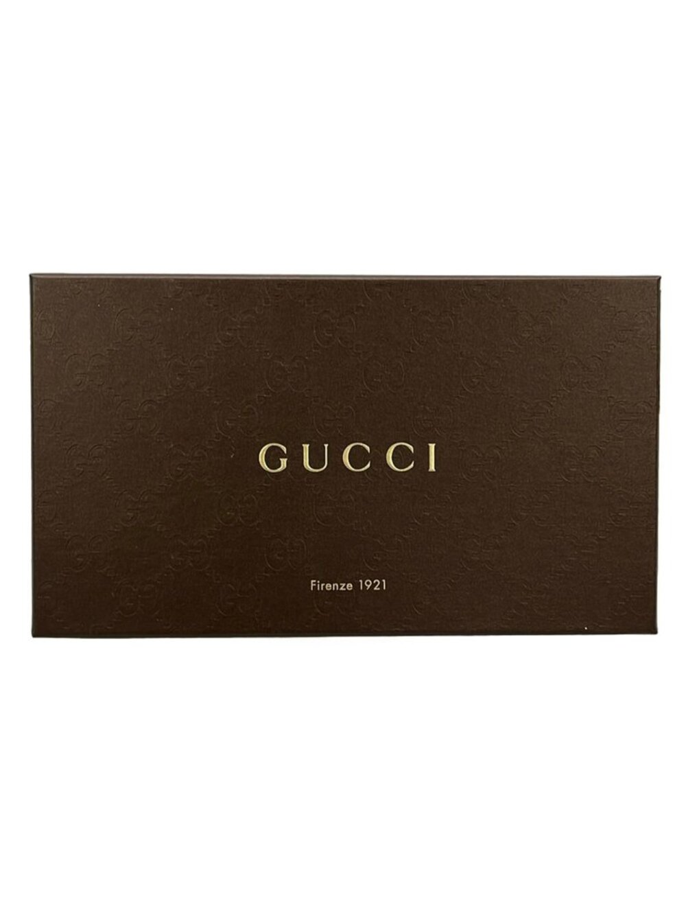 Gucci Wallet Guccissima Line Metal Bar Dark Brown Zip Around Leather - Picture 6 of 8